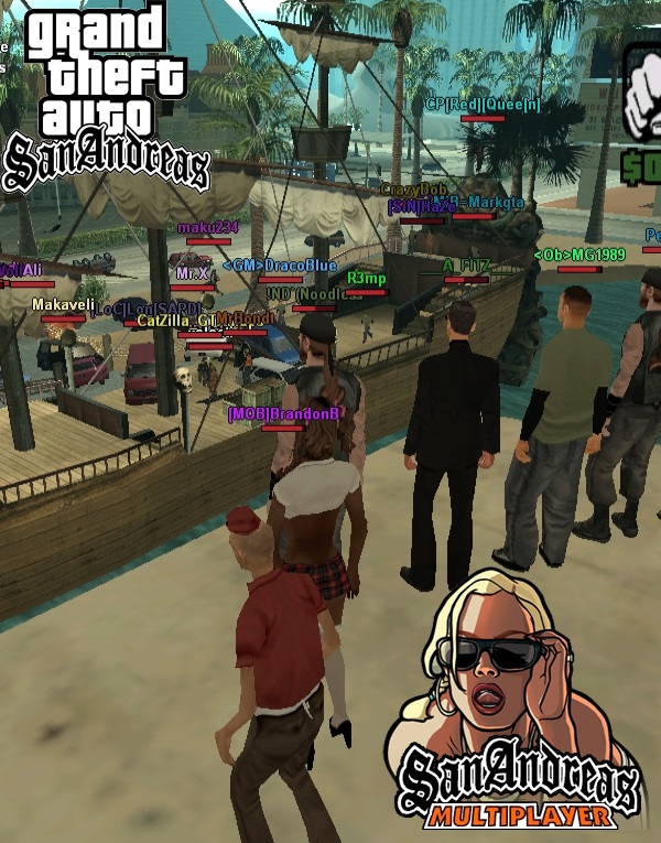 SA-MP San Andreas Multiplayer [Grand Theft Auto: San Andreas] [Mods]